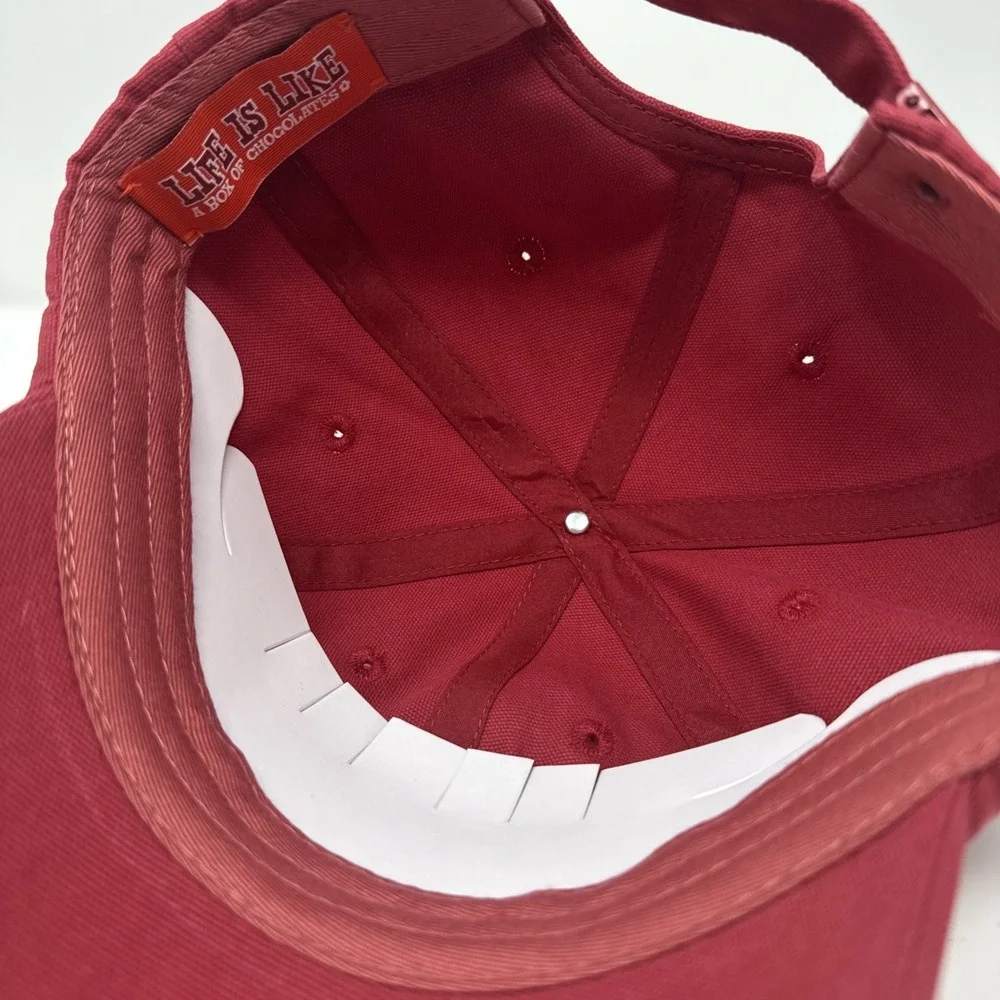 CJ Hendry Tonys Chocolonely Burgundy‎ Red Hat Cap Strapback Valentines Limited